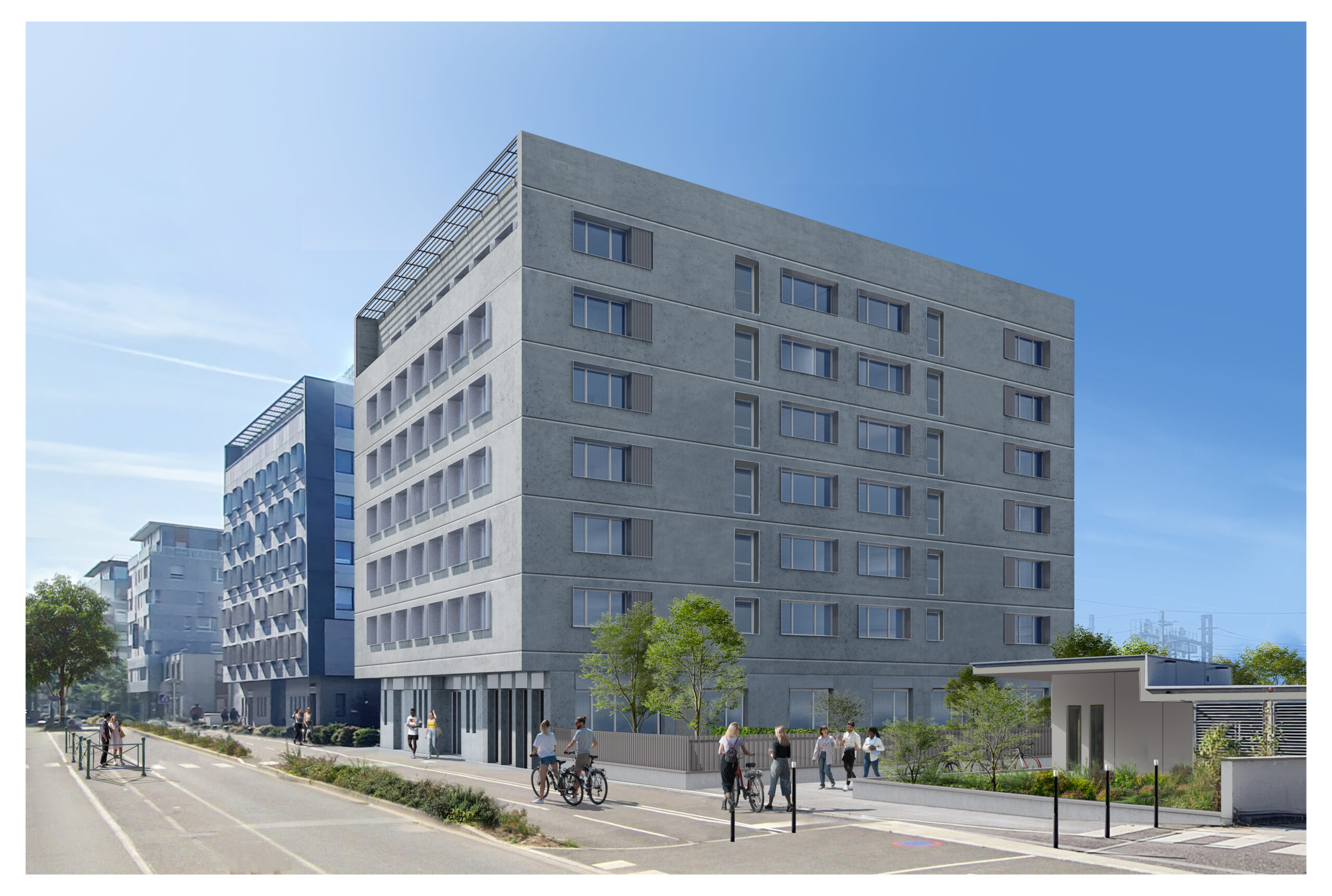 La résidence pour étudiants CELENO 2 à Annemasse